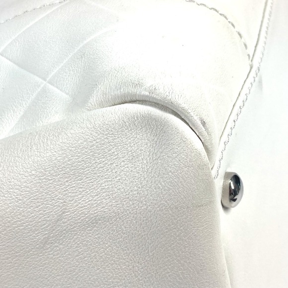 CHANEL White Boston Bag - Picture 6 of 16